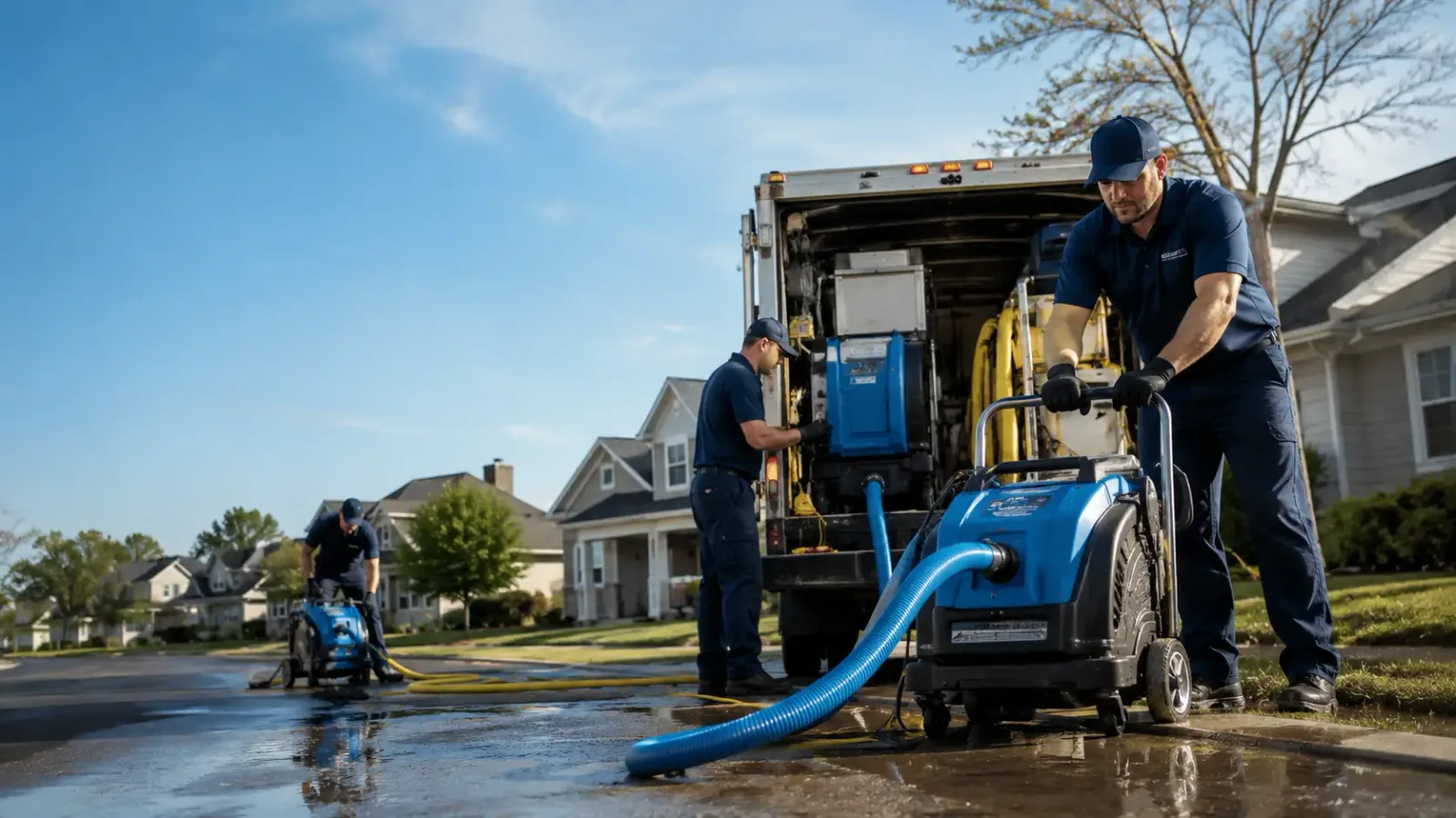 Flood Damage Cleanup in Columbus, IN